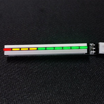 Color music level indicator beating light bar spectrum dynamic atmosphere light factory direct sales support custom USB5V