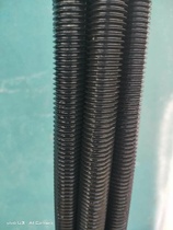 8 Grade 8 fine tooth screw rod full-wire tooth screw 1 M 45# steel blackening
