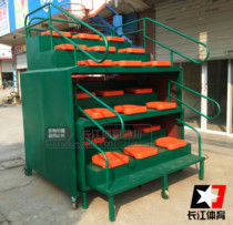 Track and field field Mobile telescopic finish referee table Timing table Grandstand 27 seats 24 seats 18 seats 12 seats