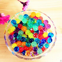 100pcs Pearl Shape Soft Crystal Soil Water Beads Mud Grow Ma