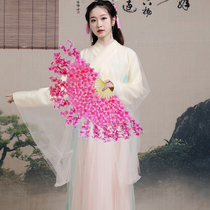  Classical peach blossom fan dance props Performance performance supplies Square dance fan Opening dance dance accessories Twist Yangge