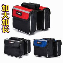 Childrens variable speed racing mountain bike Jiante bicycle accessories Daquan universal front beam cross bag mobile phone storage bag