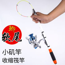Soft Tail Small Iso Pole Super Light Short Section Fishing Rod Sea Pole Throw Pole Suit Full Set Shore Throwing Valve Rod Bridge Raft Rod Fishing Rod