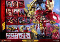 HT HotToys 1 6 MMS462-D22 Iron Man 2 MK4 Demolition Platform Alloy Die Casting Tony