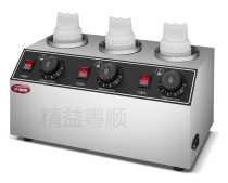 Cantonese Cis- YS-QK-3 Three-Head Chocolate Melting Furnace Riser-water Commercial Electric Heat Sauce Insulation Machine