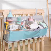 Baby bedside storage hanging bag Multi-function diaper bag Bedside diaper storage bag Washable finishing bag