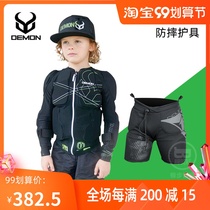 New 20-21 DEMON childrens snowboard protective gear anti-drop DS16501 armor DS1301 hip
