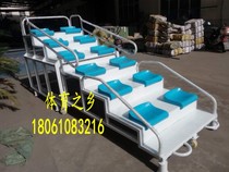 Telescopic referee stand hollowed out stand viewing platform rest table track and field competition stand