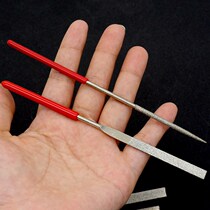 New Diamond assorted steel file grinding tool fine file steel setback metal plate semi-circular triangle file manual