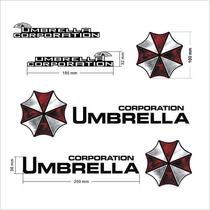 Umbrella Car Stickers Battery Electric Motorcycle Stickers Cartoon Creative Scratch Decoration Helmet Helmet Decal