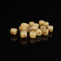 Oily paste opening piece full of patterned spirit bone barrel beads with beads scattered beads play handmade diy spirit bone accessories Buddha beads