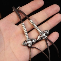 Handmade vintage Tiantie armor five eyes six pass text play number pendant accessories star moon Buddha bead diy pendant