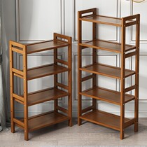 Storage rack Floor multi-layer household shelf living room bookshelf flower rack bathroom toilet storage rack kitchen storage rack