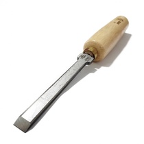 Front steel chisel wood chisel Qinggang wood chisel hardwood chisel flat chisel high-speed steel gouge hole punch
