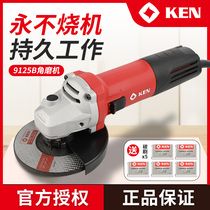 Ruiqi 125 Angle Grinder Grinding Machine Cutting Machine 9125 Sanding Cutting and Polishing 1100W High Power