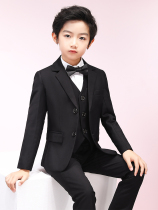  Childrens suit suit Flower girl dress Male performance suit Boy host handsome British small suit big boy spring and autumn