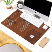 Warm table desk large heated mouse pad writing heating pad office desktop heating electric heating pad