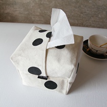 Tissue paper extraction paper box-containing bag-pumping paper box fine suede cloth material