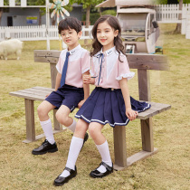 61 Children Act Out of the Summer Banqueror Primary School Costume Kindergarten Garden Clothes Dance Suit Performance Graduation Photos