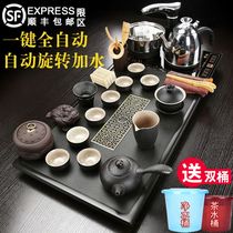 Whole piece of Wujin Stone Tea Tan Set Home Living Room Set Modern Simple Stone Tea Table Split Fully Automatic