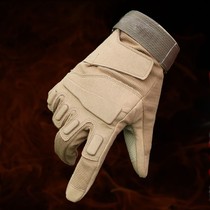 Winter thick gloves Black Hawk tactics winter plus velvet full finger outdoor ultra light waterproof motorcycle riding gloves