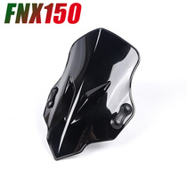 Suitable for Sanyang XS150T-2A FNX150 fire Phoenix motorcycle front windshield PC front windshield front handguard