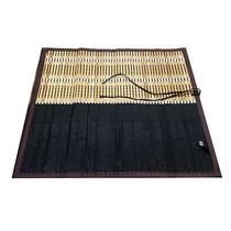 Morning light ABT98458 brush storage pen roller curtain Bamboo carbonized pen curtain Chinese painting pen curtain single pack
