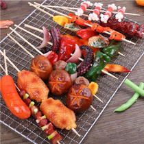 Character Childrens regional kindergarten barbecue handmade skewers skewers play home Creative Materials model food toy set
