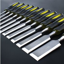 Integral piercing handle woodwork chisel set chrome vanadium steel flat chisel flat chisel flat chisel knife wood chisel woodworking tool wood chisel
