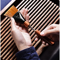 Teapot pot pen tea brush pot brush kung fu tea set tea ceremony zero with six gentlemen accessories brush brush brush tea sweep tea pen