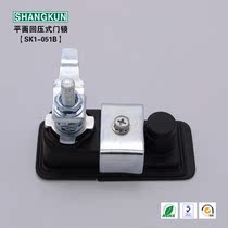 SK1-051B industrial zinc alloy door lock mortise lock chassis cabinet automation plane back pressure type lock