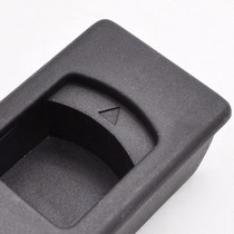 SK4-014B Industrial black plastic handle Embedded embedded invisible concealed handle Cabinet door handle Small buckle hand