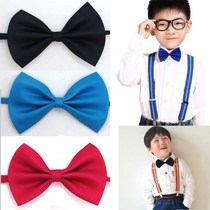Bow tie boys dress accessories suit shirt Primary School Festival performance with toddler neck tie