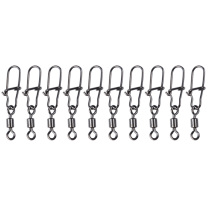 Seekbass Luya Japanese swivel enhanced pin high quality swivel loop Luya accessories 10 bags