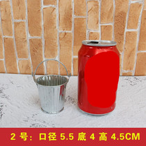 Mini net red wine glass Commercial creative beer glass Small iron bucket wine glass Catering summer barbecue shop small bucket wine glass