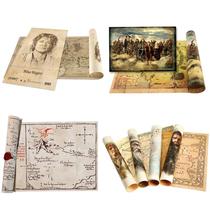 Hobbit Poster Middle-earth Sauron treasure Maps Lord of