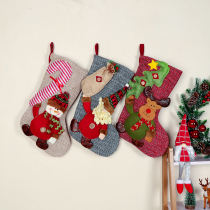 Christmas Decorations Big Christmas Socks Gift Bags Seniors Socks Christmas Gift Pendant Gift Bags Decorative Socks