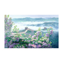 3D-JP State Wind Elegant Collection Series 1000 Pieces National Tide Puzzle decompression Flat plastic Puzzle Spring long City H2556
