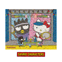 3D-JP 4500 piece plane puzzle Sanrio Characters-heat full open H2577