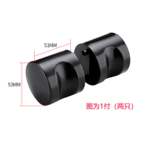 Public health interval hardware accessories Nylon plastic toilet door handle Door buckle handle direct sales full