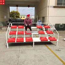 Factory direct sales Stadium mobile referee record desk rest sports field outdoor audience seat stand customization