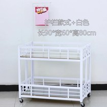 Clothing store promotion car dump truck truck supermarket flower frame car promotion table folding shelf selling cabinet display rack