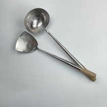 Ah Neng Chen Chi Kee Hong Kong-style hand-fried shovel spoon Hotel chefs special cooking spoon shovel Mainland handmade shovel
