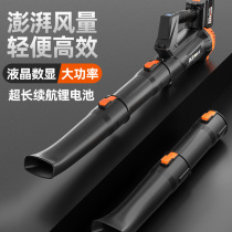 Hair dryer high-power industrial rechargeable blower powerful snow blower ash blower dust collector lithium electric storm gun