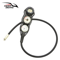 Italian Original Clothing Imported Scuba Diving Triptych Press Force Table Depth Gauge North Needle Multiunion Meter GG-997