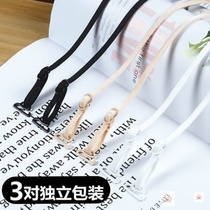 One-word shoulder bra strap strap thin shoulder strap beautiful back cross underwear strap shoulder strap invisible shoulder strap female sexy Joker