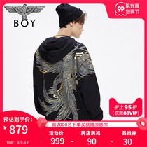 boylondon flagship 2021 autumn new beast loose casual hooded pullover sweater men and women 600102