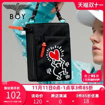 boylondon flagship official website KeithHaring co-name love little people couples shoulder bag 960302