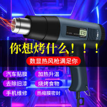 Antarctic digital temperature control hot air gun High power 2000w Small film heat shrinkable drying gunner machine maintenance welding table