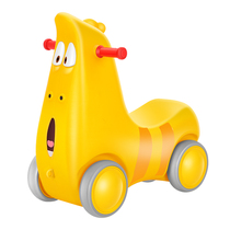 Four-wheel scooter with music roller baby toy twisted can sit baby kindergarten boys and girls toy car